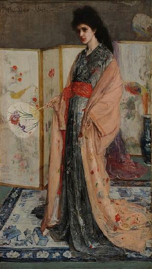 James Abbott McNeil Whistler La Princesse du pays de la porcelaine Spain oil painting art